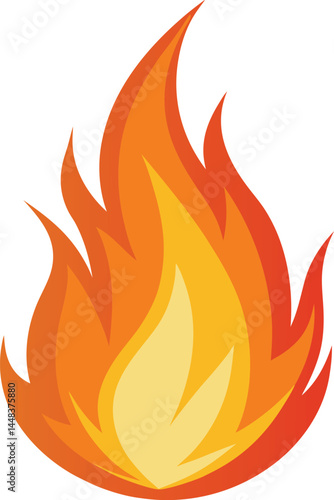 Flash flame Vector 