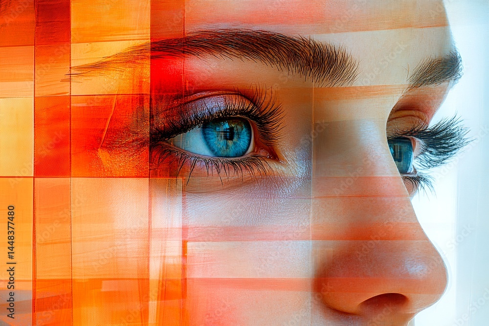 Mental disorder - codependency: abstract image of mental state. Social anxiety. Metaphorical codependency awareness of a mental ailment. Post-traumatic stress. Mood swings treatment. Adhd s.