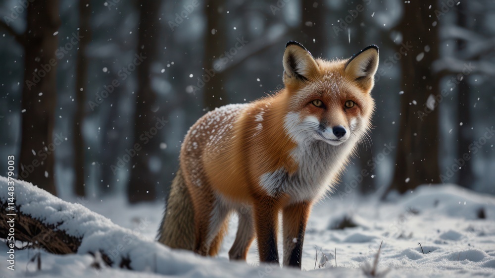 Fototapeta premium Winter Watcher