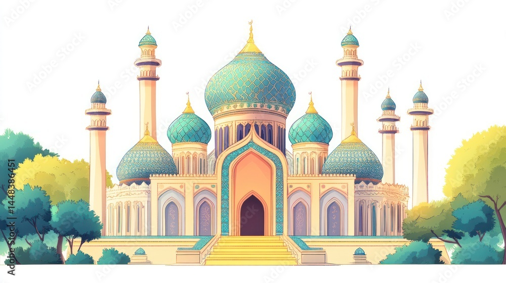 Fototapeta premium Majestic Mosque