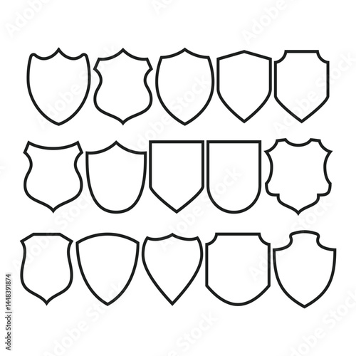 Design elements collection for crest making