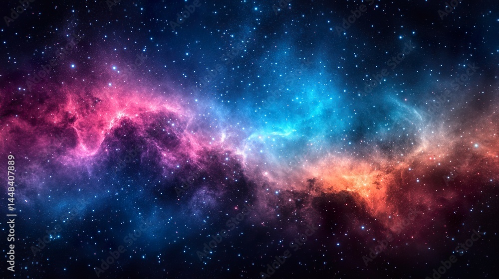 Fototapeta premium Colorful Nebula