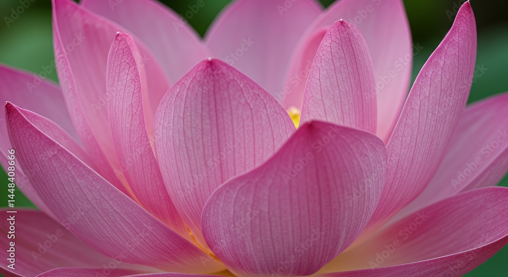Pink Lotus Flower Close-Up with Detailed Petals and Soft Light Pink Lotus Flower Close-Up with Detailed Petals and Soft Light