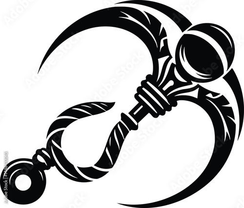 Ancient Egyptian Flail Symbol
