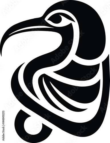 Thoth Bird Silhouette