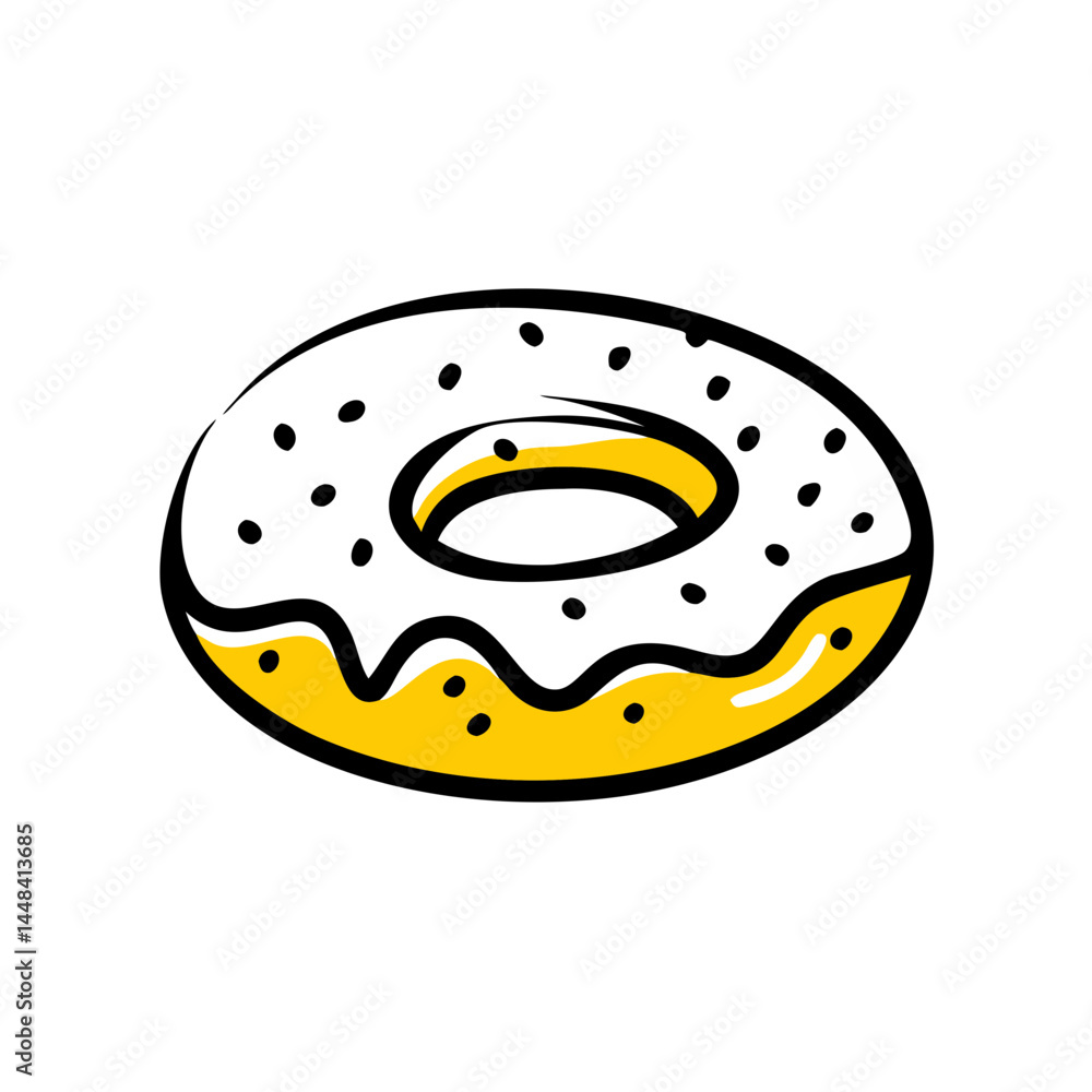 amazing donut illustration amazing donut illustration