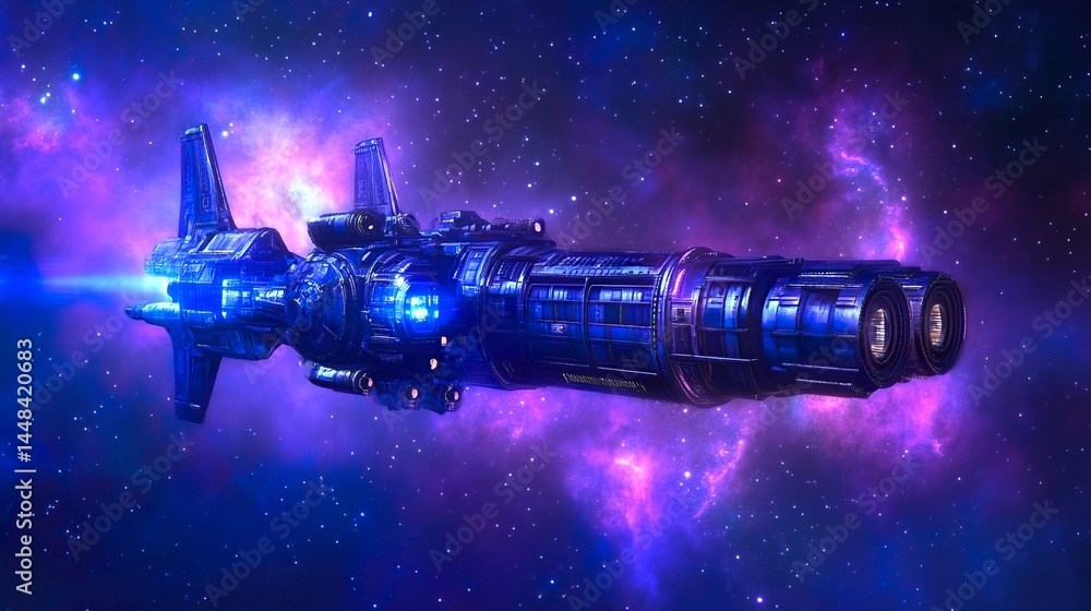 Fototapeta premium Alien Spaceship