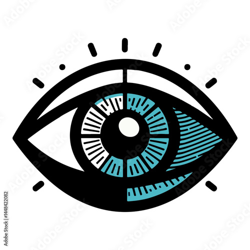 Stylized Eye Illustration
