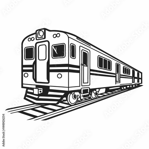 train vector illustration