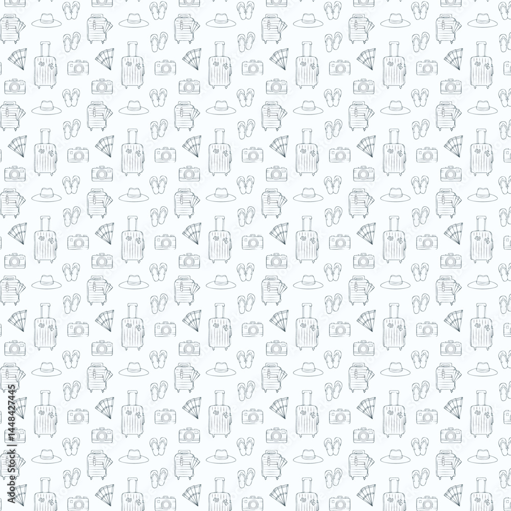 Modern Geometric Seamless Pattern Design Modern Geometric Seamless Pattern Design