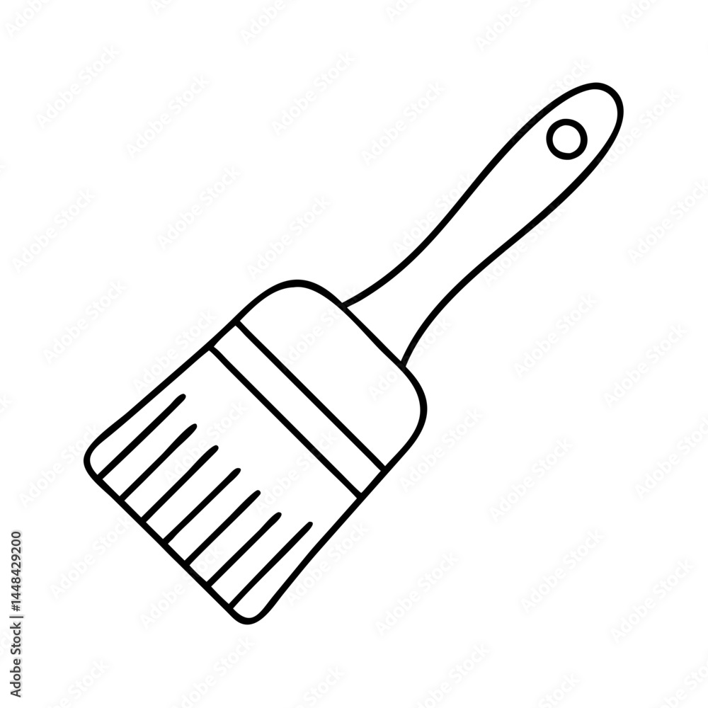 basting brush icon, basting brush vector illustration-simple illustration of basting brush, perfect for basting brush logos and icons basting brush icon, basting brush vector illustration-simple illustration of basting brush, perfect for basting brush logos and icons