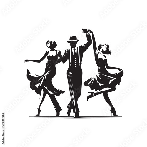 Swing Dance Dancers Vector (1).eps