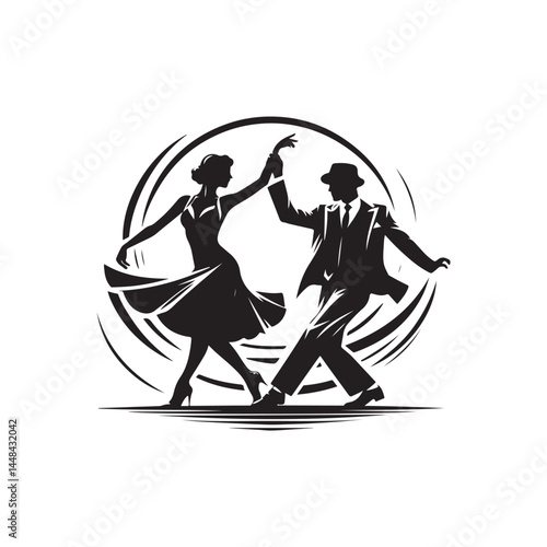 Swing Dance Dancers Vector (3).eps