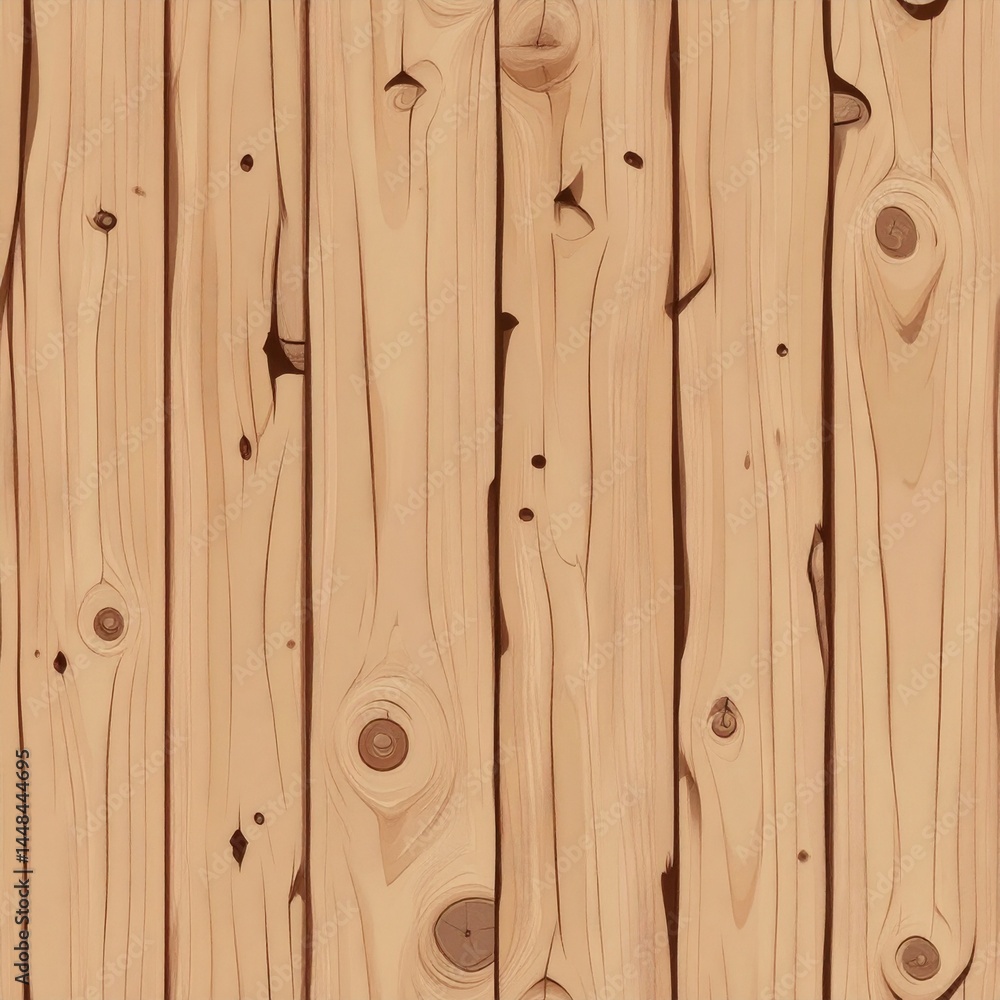 Fototapeta premium Aged Wood Texture – Vertical Rustic Pine Boards