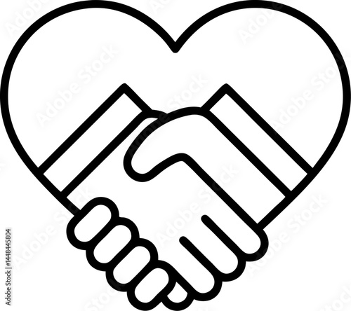 handshake vector illustration