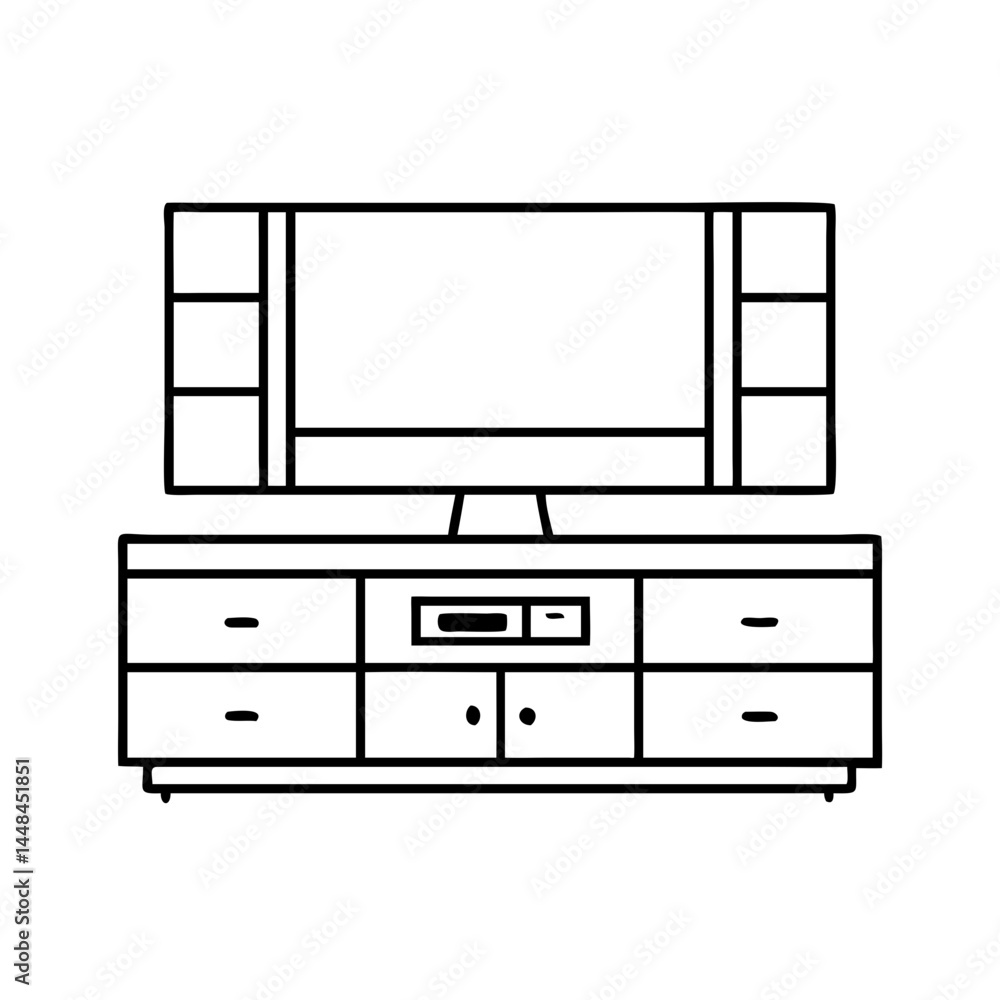 tv wall unit icon, tv wall unit vector illustration-simple illustration of tv wall unit, perfect for tv wall unit logos and icons tv wall unit icon, tv wall unit vector illustration-simple illustration of tv wall unit, perfect for tv wall unit logos and icons