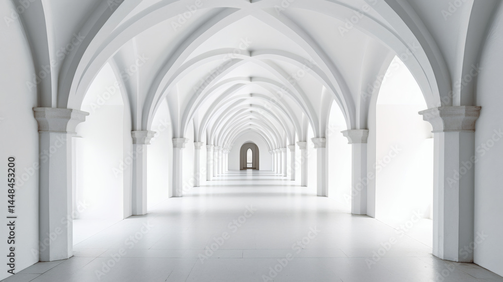 Pristine Gothic Corridor Pristine Gothic Corridor