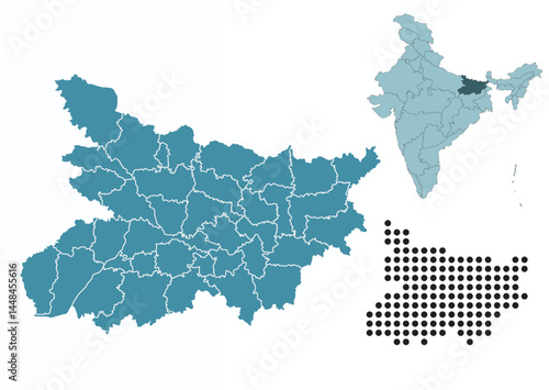 Set maps of Bihar state