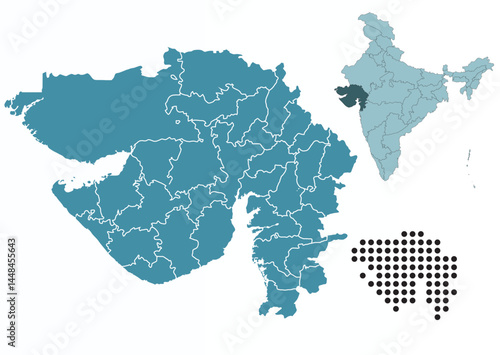 Set maps of Gujarat state