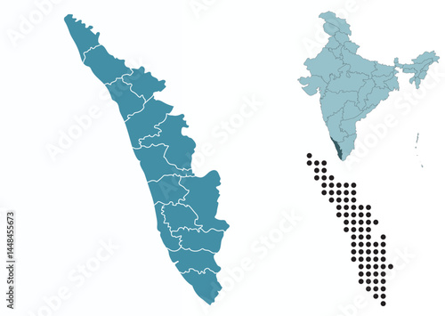 Set maps of Kerala state