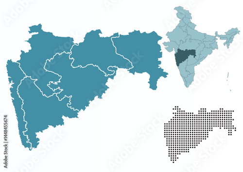 Set maps of Maharashtra state