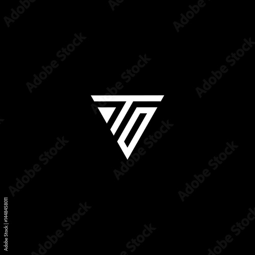 logo of letters t and o combined with triangle