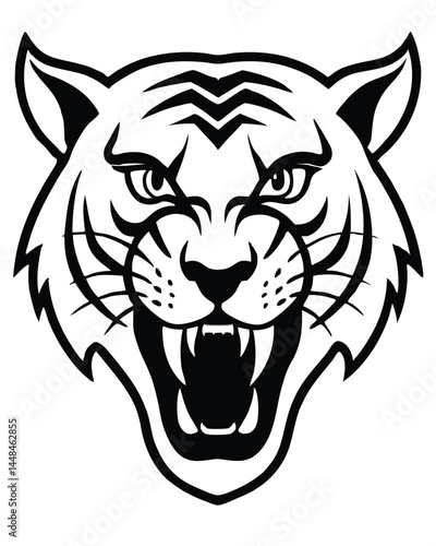 tiger head tattoo