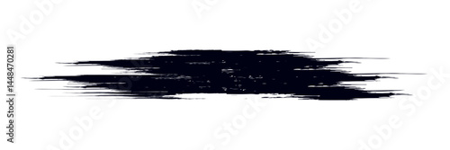 Brush touch material, ink splash, handwritten texture, texture material, rough lines, ink lines, Japanese style, Asian taste vector