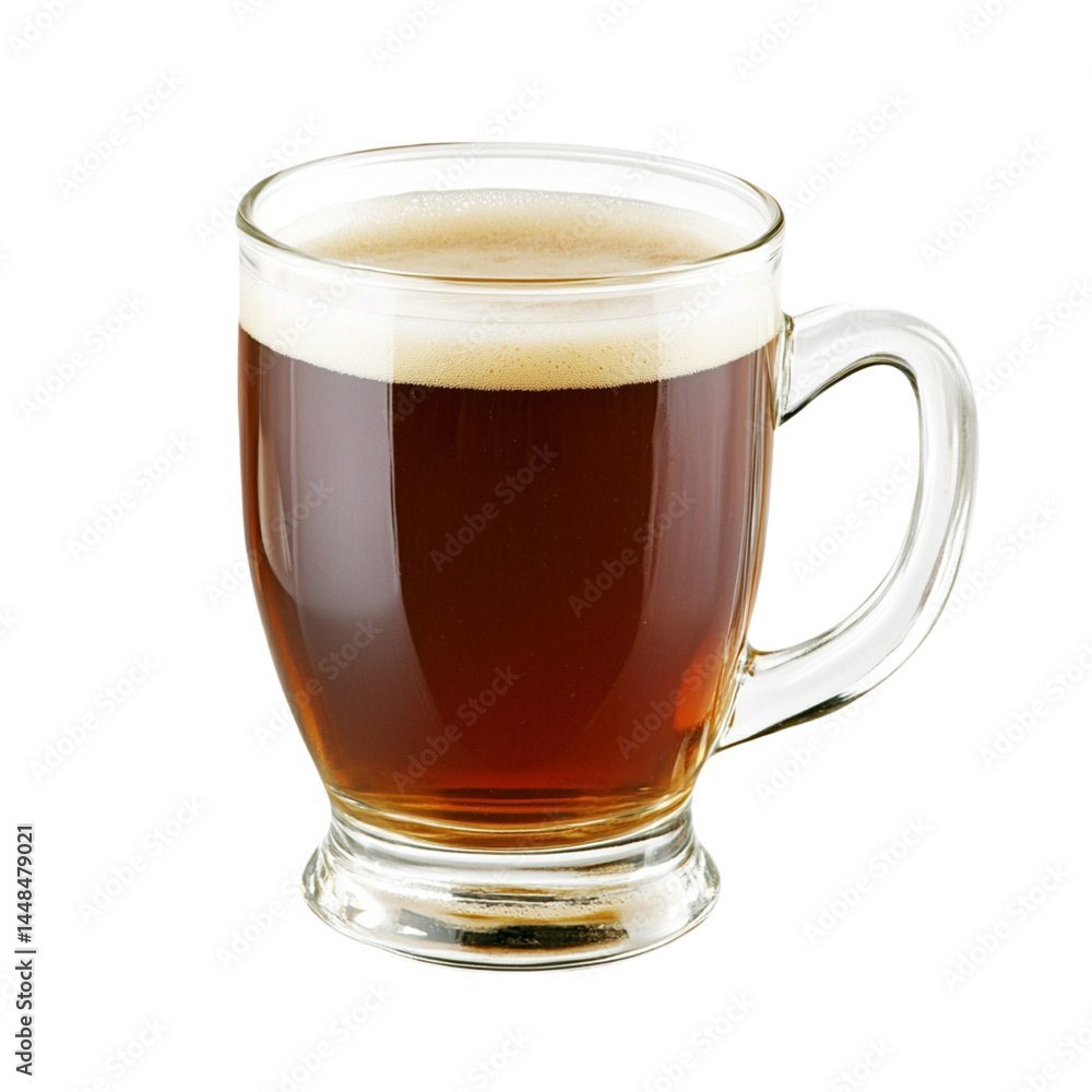 Glass of beer, transparent background Glass of beer, transparent background