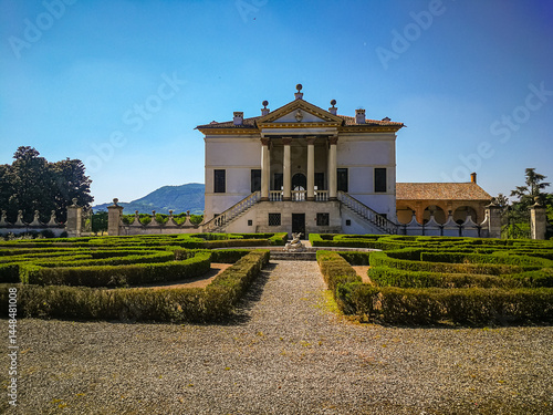 View of Villa Emo Capodilista in Monselice, Veneto, Italy