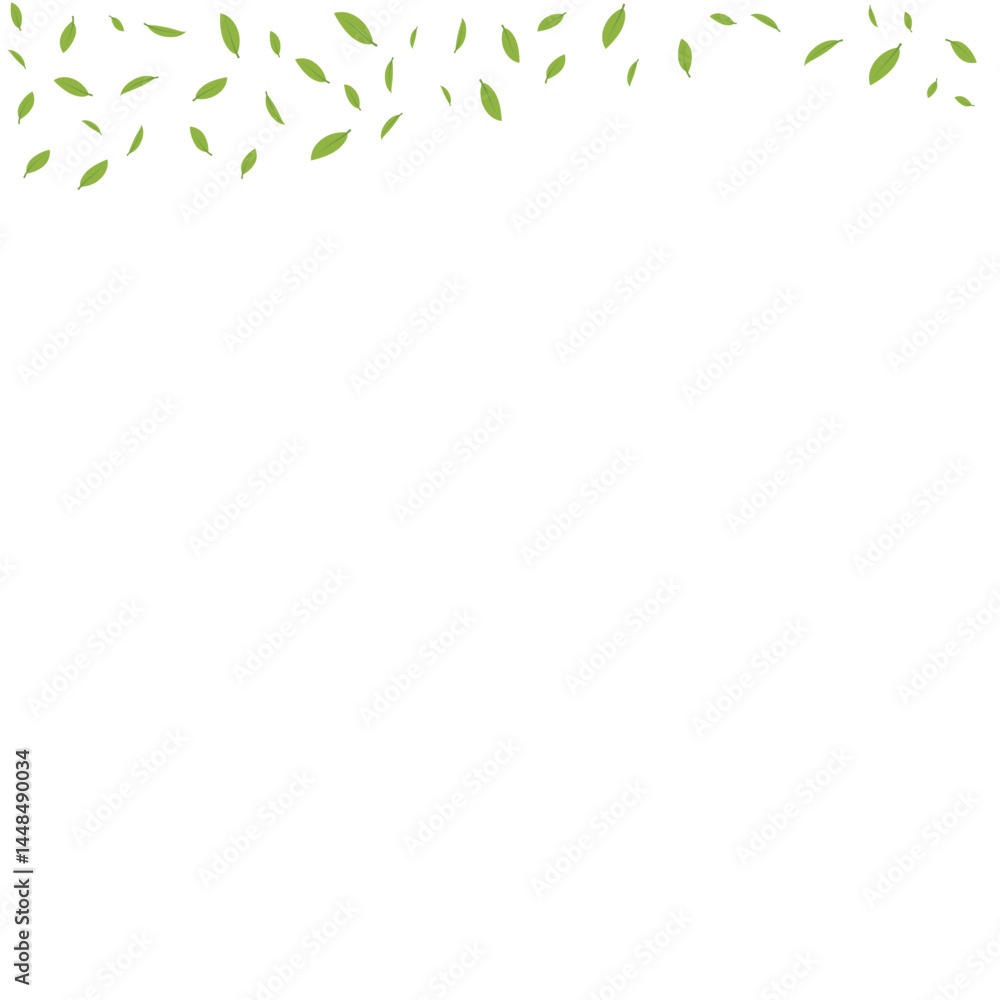 Obraz premium Flying Leaves Vector