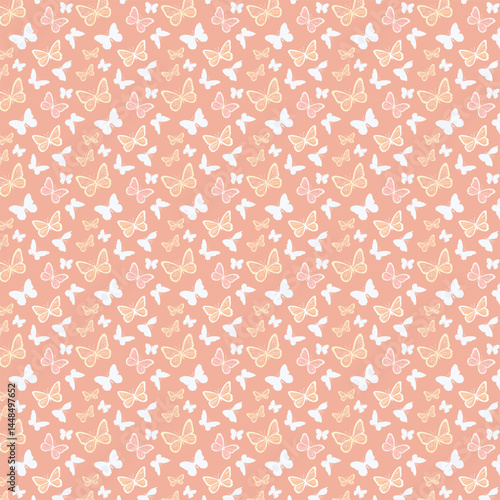 Geometric Tribal Seamless Repeat Pattern