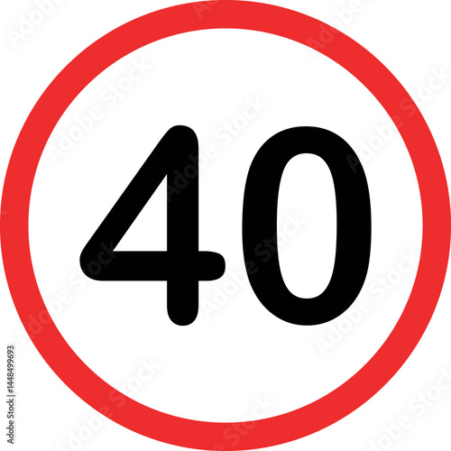road signe speed signe  Art & Illustration