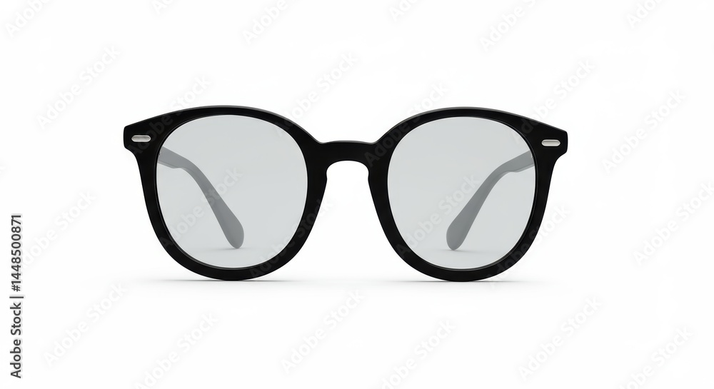 Minimal Black Frame Spectacle Display Minimal Black Frame Spectacle Display