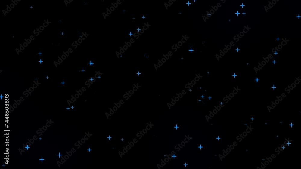 Abstract Geometric animation with a Striking Blue Triangle Abstract Geometric animation with a Striking Blue Triangle