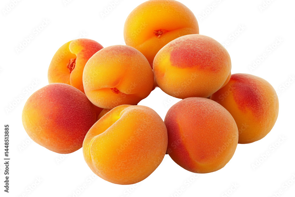 a group of peaches with frosted skin a group of peaches with frosted skin