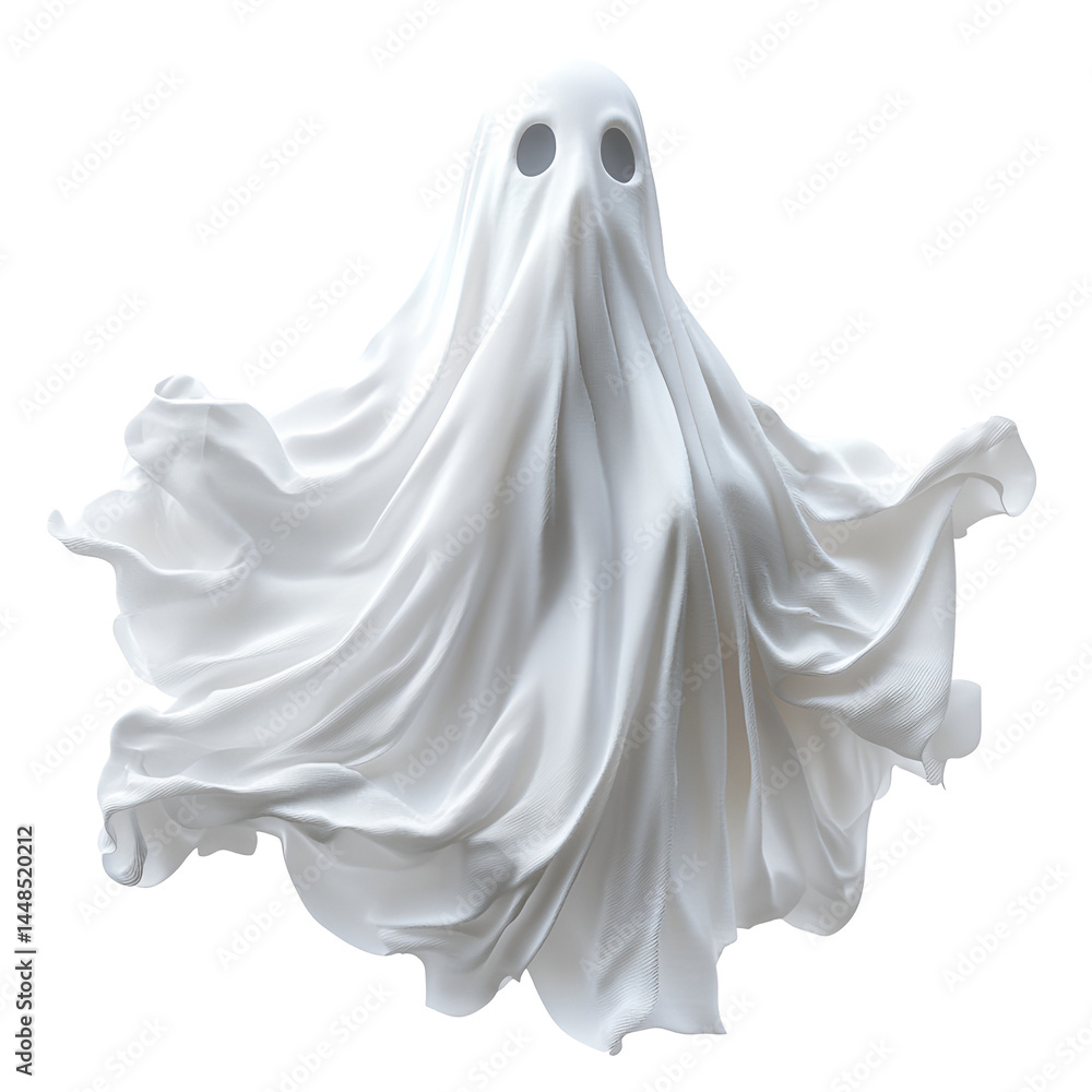 Floating Ghost Sheet Halloween Spooky White Figure, Floating Ghost Sheet Halloween Spooky White Figure,