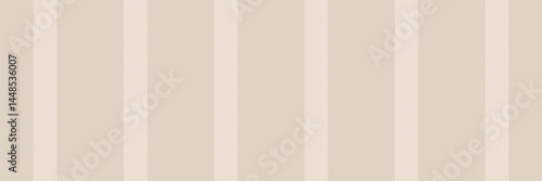 Gabric texture seamless textile, up pattern lines vector. Cixed fabric stripe vertical background in light and linen colors.