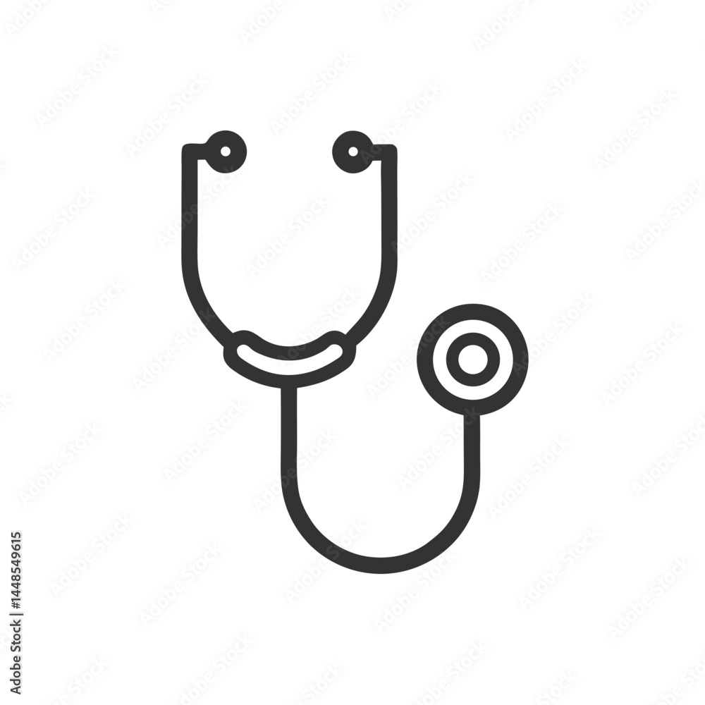 stethoscope on white background stethoscope on white background