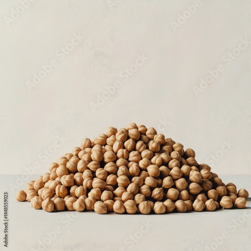 coffee beans in a bowl on a wooden table