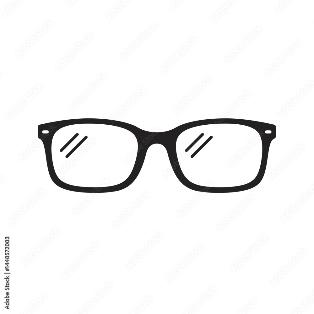 Fototapeta premium Glasses icon Vector