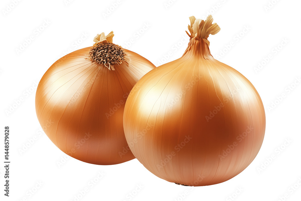 custom made wallpaper toronto digitalYellow onions, white background, isolated on white transparent background, concept of healthy eating.