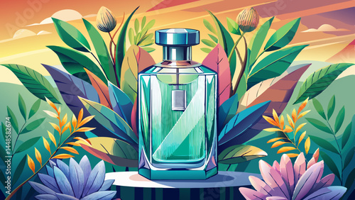 A high-end perfume with a touch of nature.
Glass clarity reveals its organic inspiration.
Elegant, simple, and naturally luxurious.
Ideal for wellness and beauty brand visuals