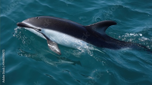 Leaping Dolphin: A Marine Mammal in Motion