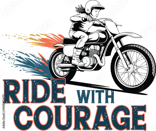 Ride with Courage - Motorcycle Adventure Design  