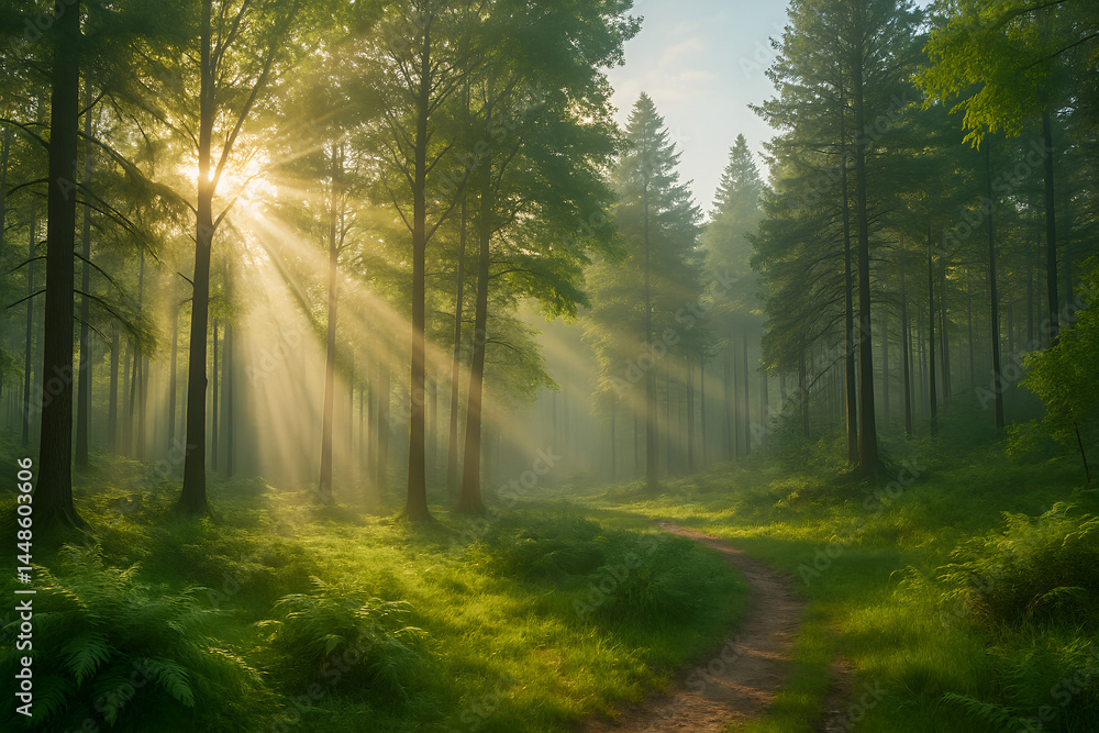 Fototapeta premium Bosque naturaleza