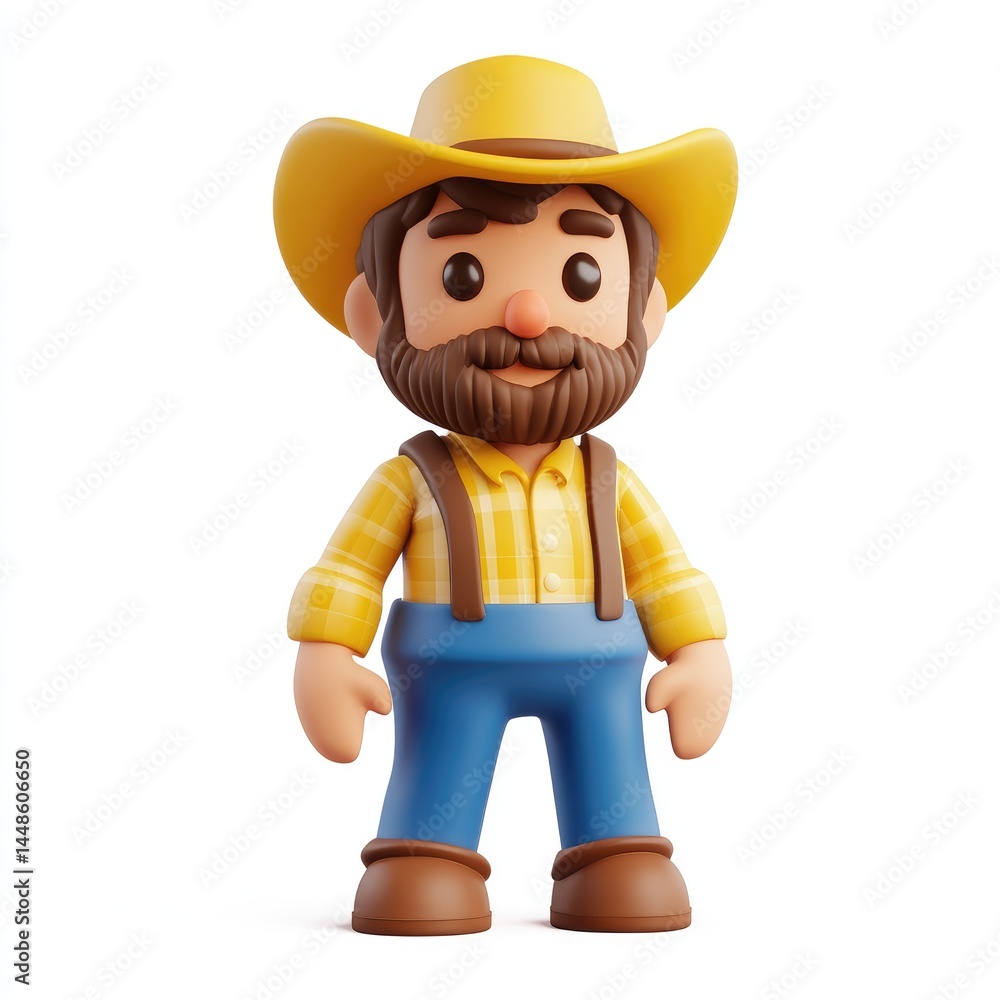 Cartoon depiction of a cheerful country gentleman. Cartoon depiction of a cheerful country gentleman.