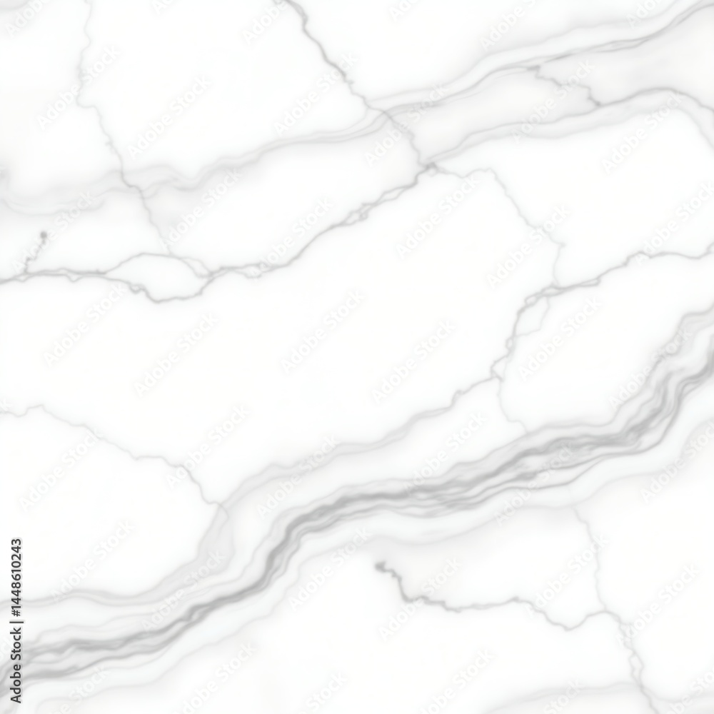 Fototapeta premium Premium White Flowing Marble Look Tile: Elegant Surface for Modern Interiors
