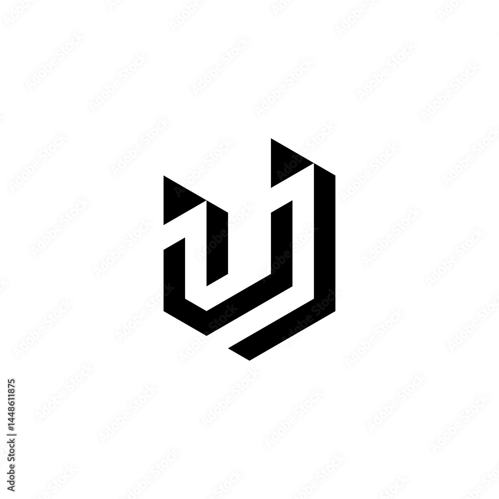 letter U logo letter U logo