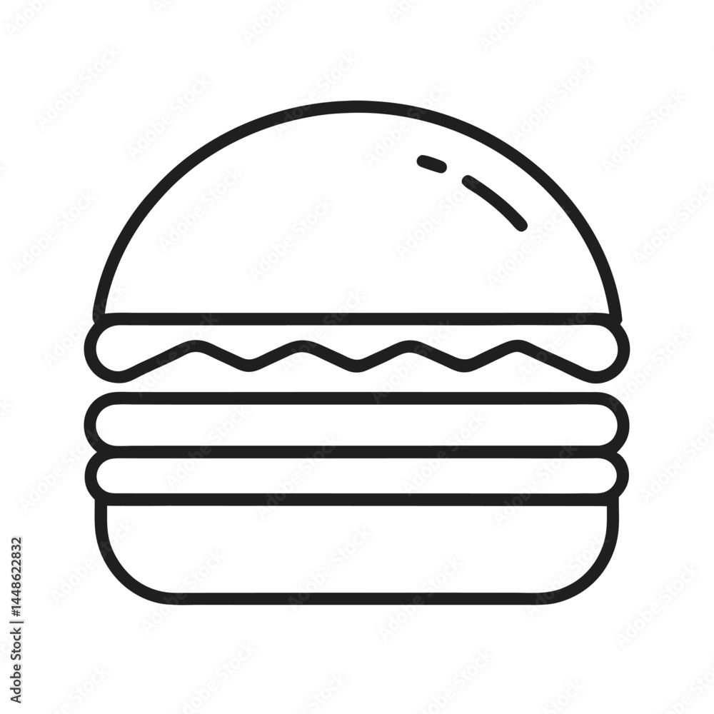 hamburger icon vector illustration hamburger icon vector illustration